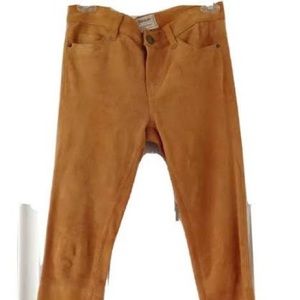Current/Elliott 100% lamb leather pants